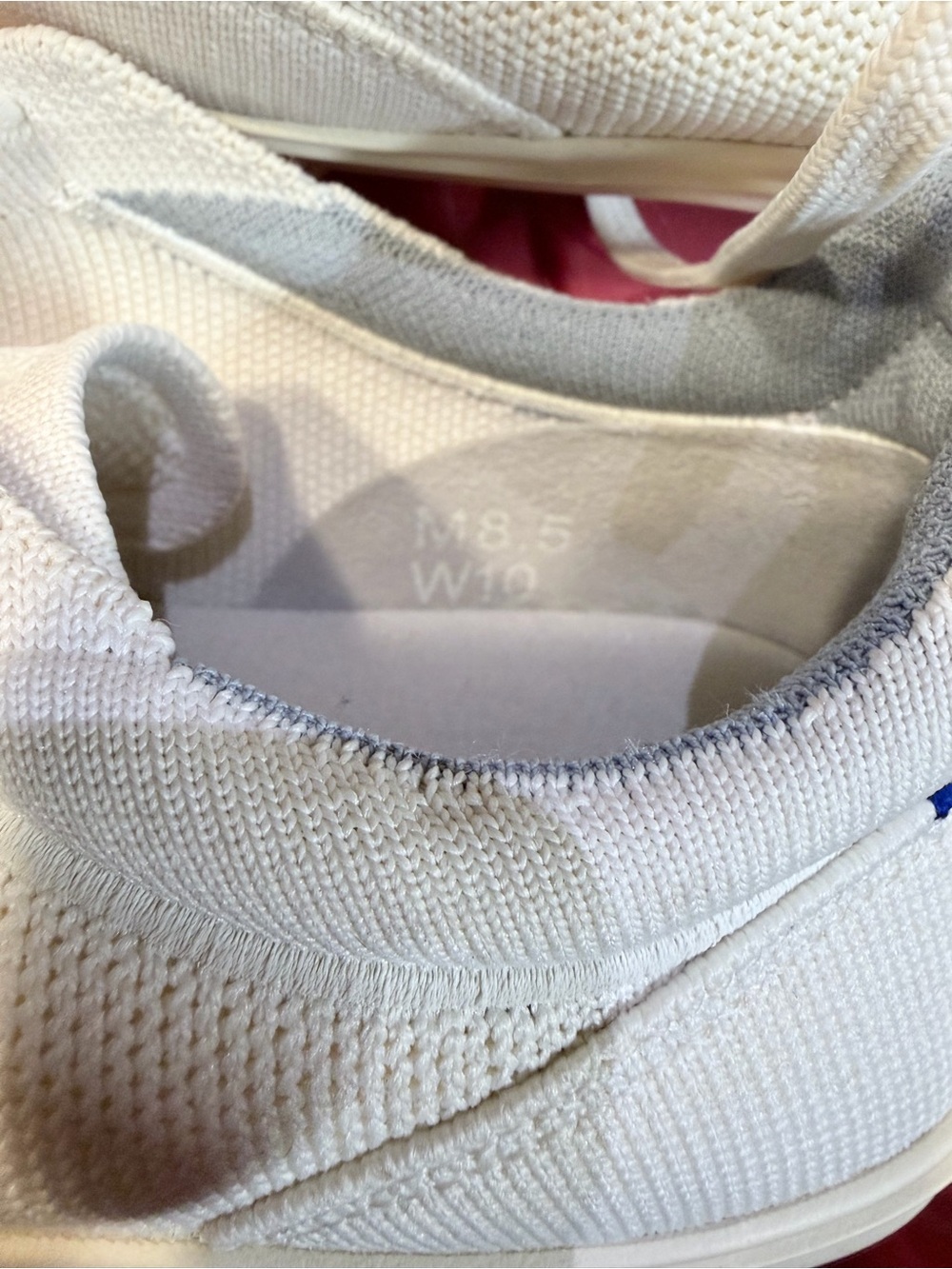 Rothy’s RS02 Cream Knit Sneakers - Picture 7 of 9